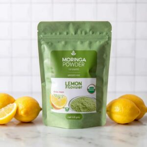 lemon flavoured Moringa powder